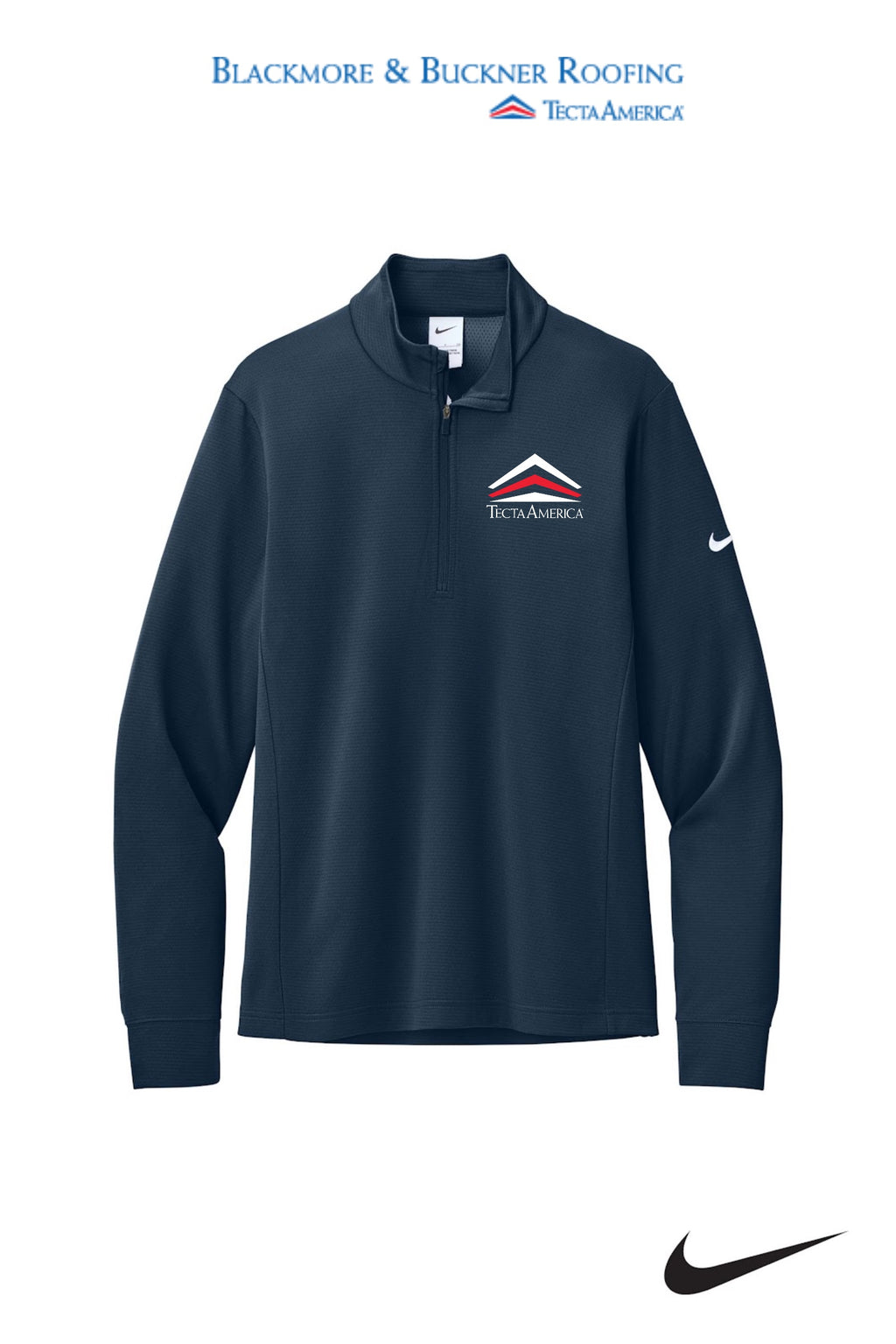 Nike Essential 1/2-Zip Cover-Up - Blackmore & Buckner