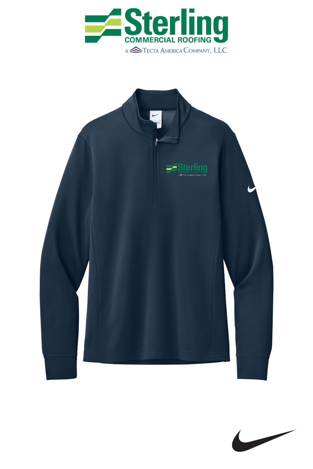 Nike Essential 1/2-Zip Cover-Up - Sterling, A Tecta American Company LLC