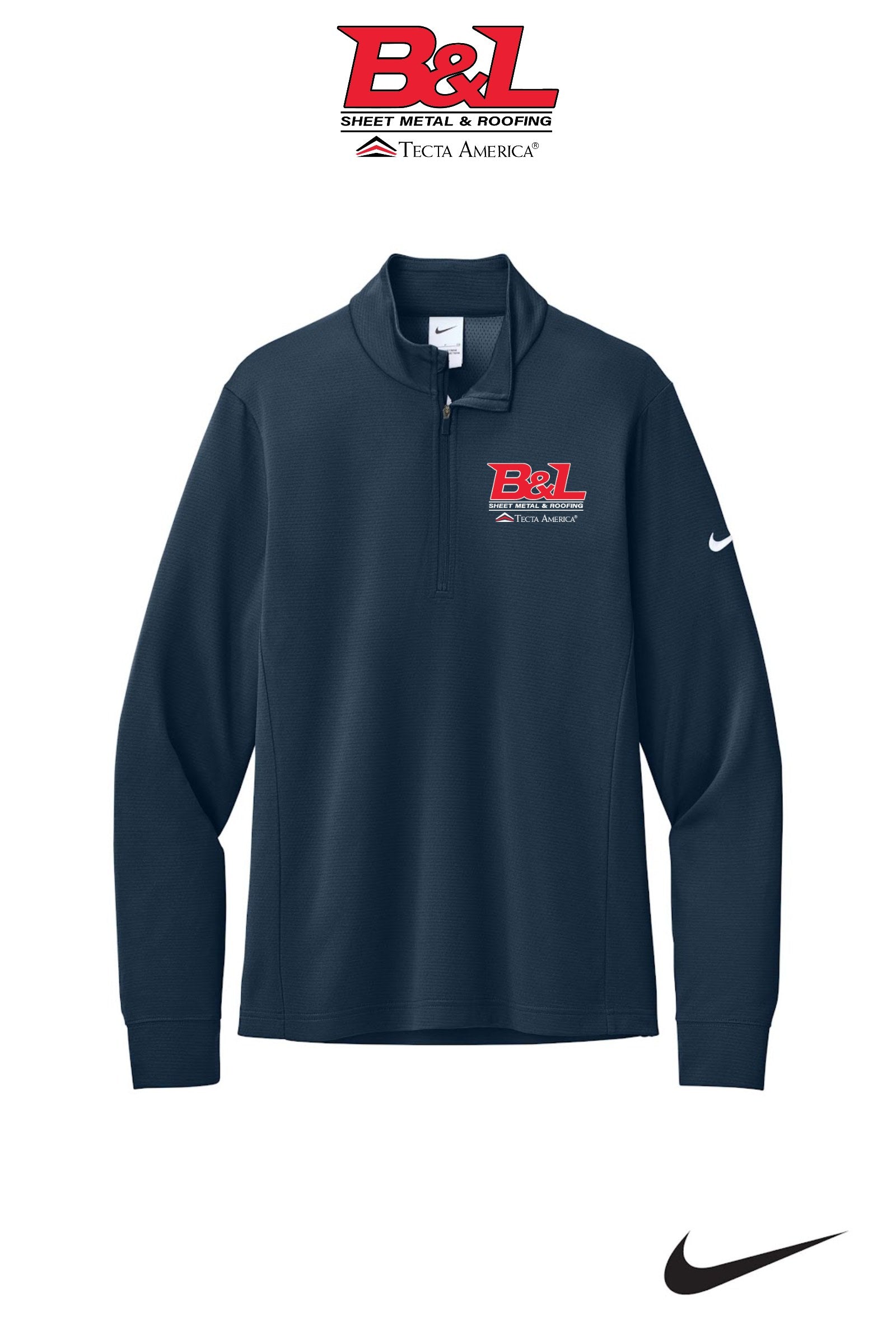 Nike Essential 1/2-Zip Cover-Up - B&L Sheet Metal & Roofing