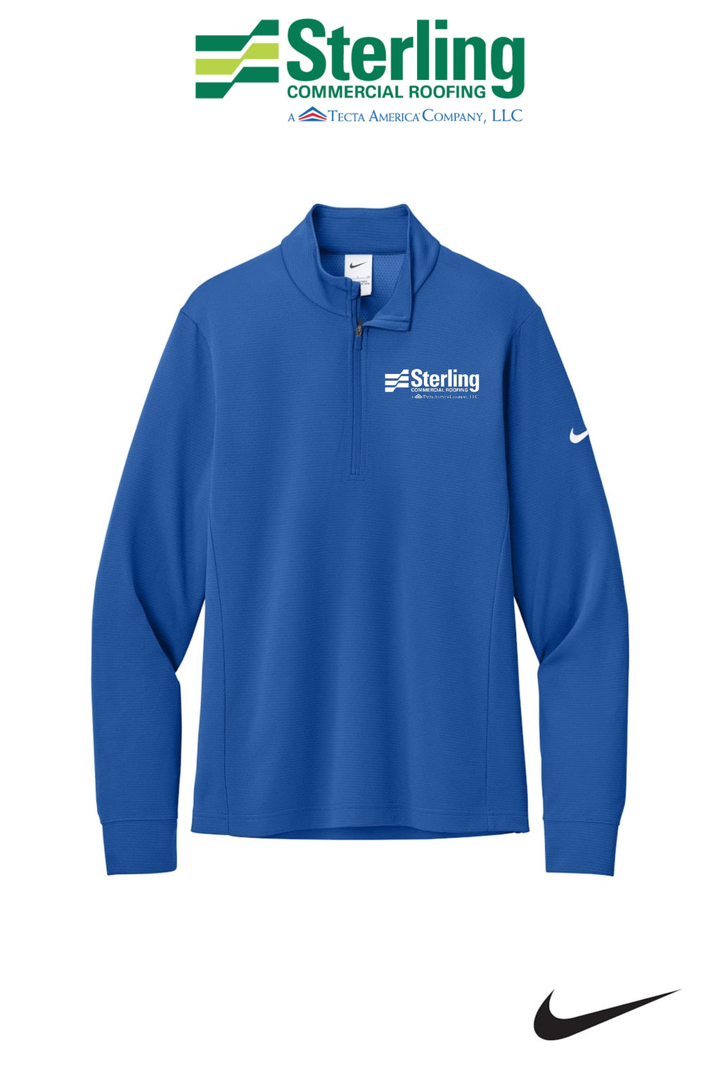 Nike Essential 1/2-Zip Cover-Up - Sterling, A Tecta American Company LLC