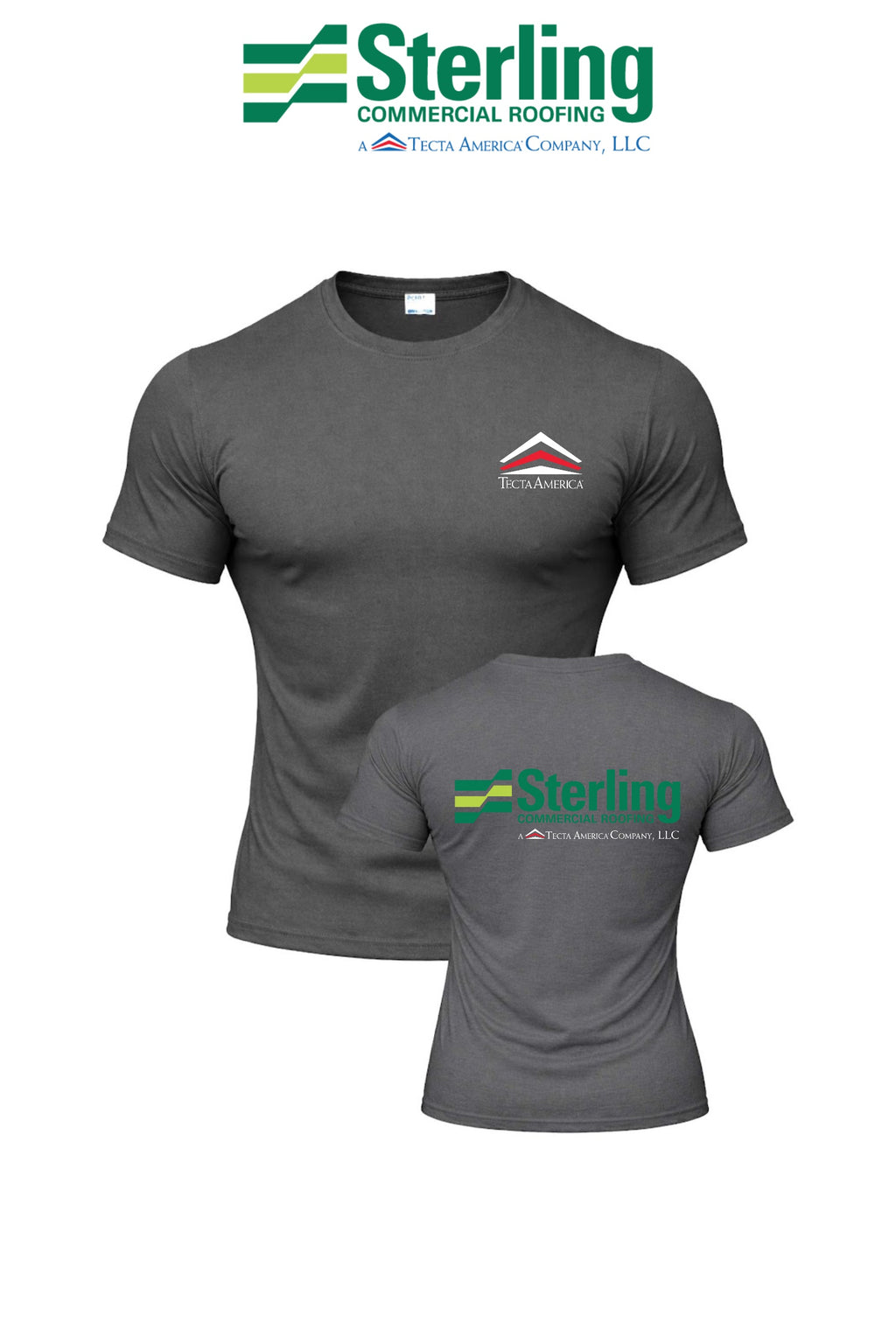 Port & Co™ Performance UPF 50 Tee - Sterling, A Tecta American Company LLC