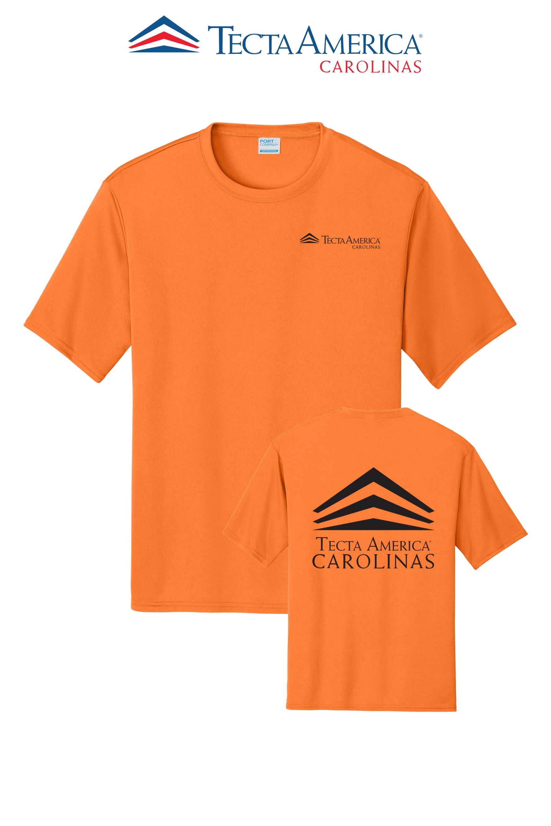 Port & Co™ Performance UPF 50 Tee - Tecta America Carolinas LLC