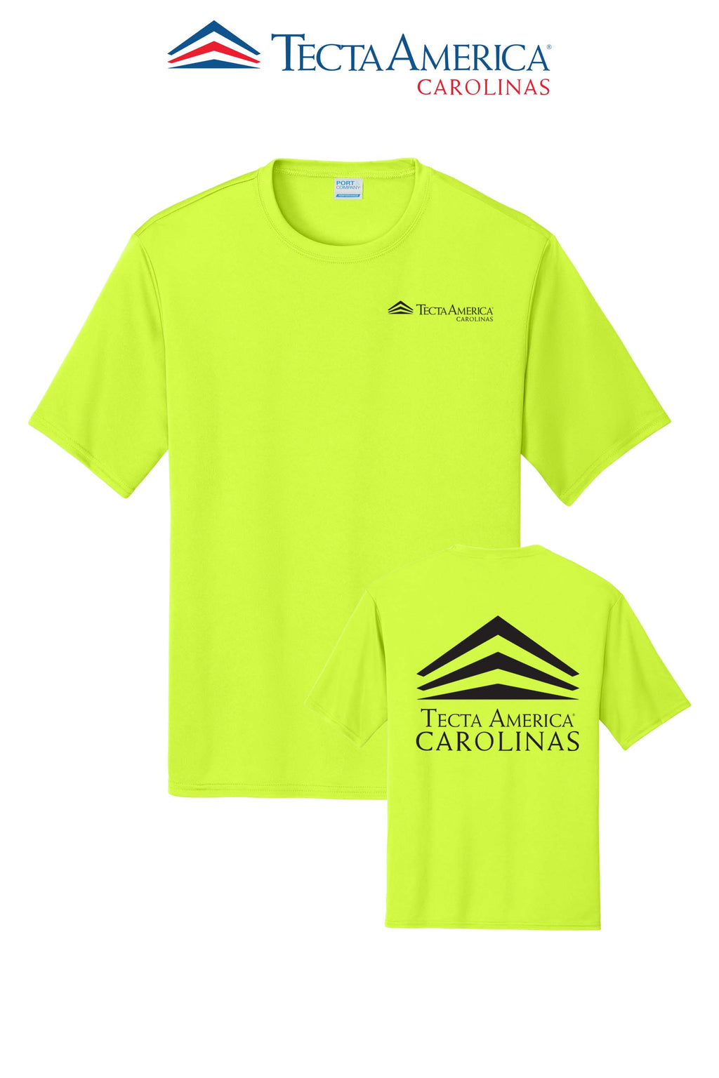 Port & Co™ Performance UPF 50 Tee - Tecta America Carolinas LLC