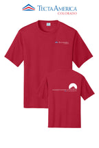 Port & Co™ Performance UPF 50 Tee - Monument Roofing of Colorado