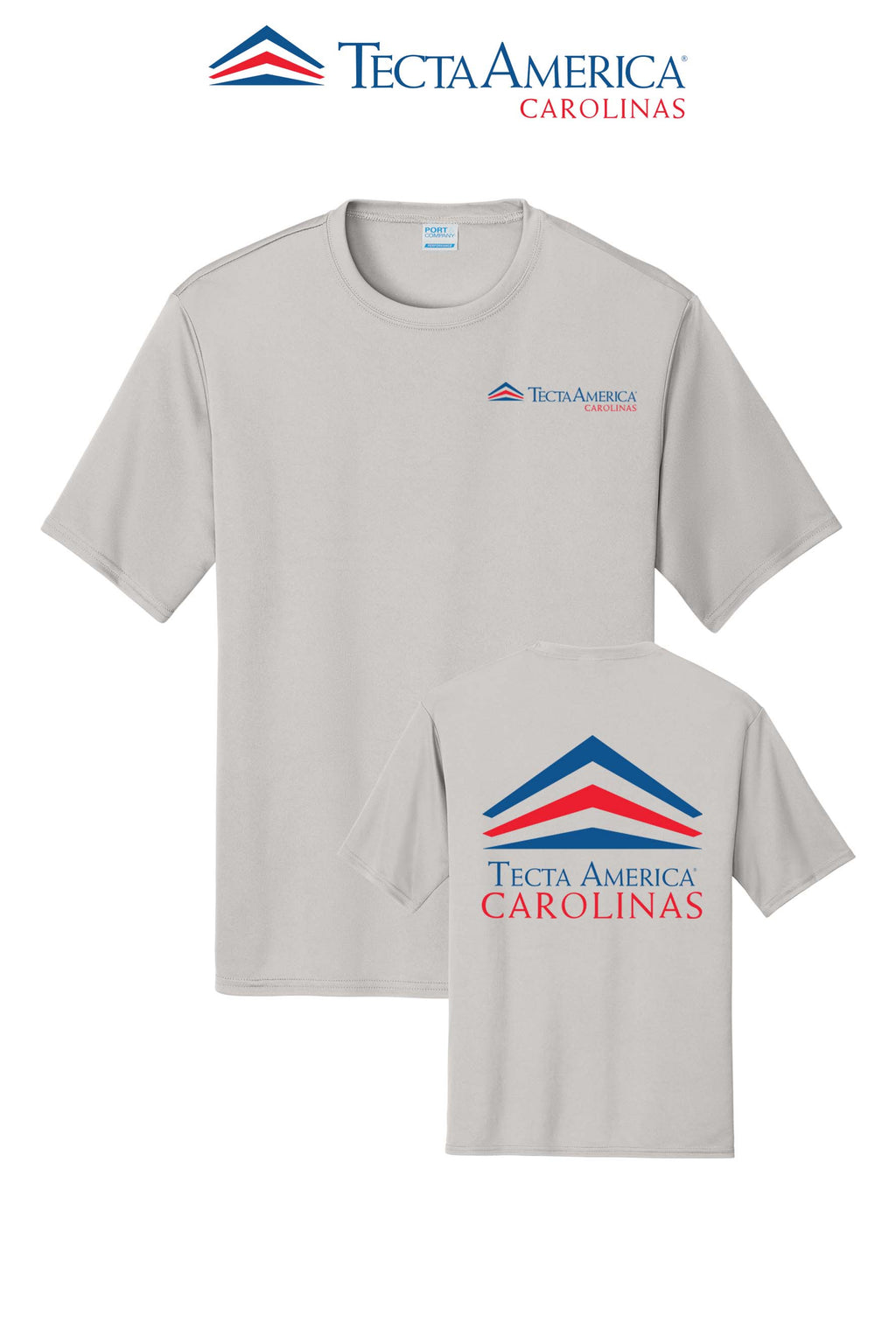 Port & Co™ Performance UPF 50 Tee - Tecta America Carolinas LLC