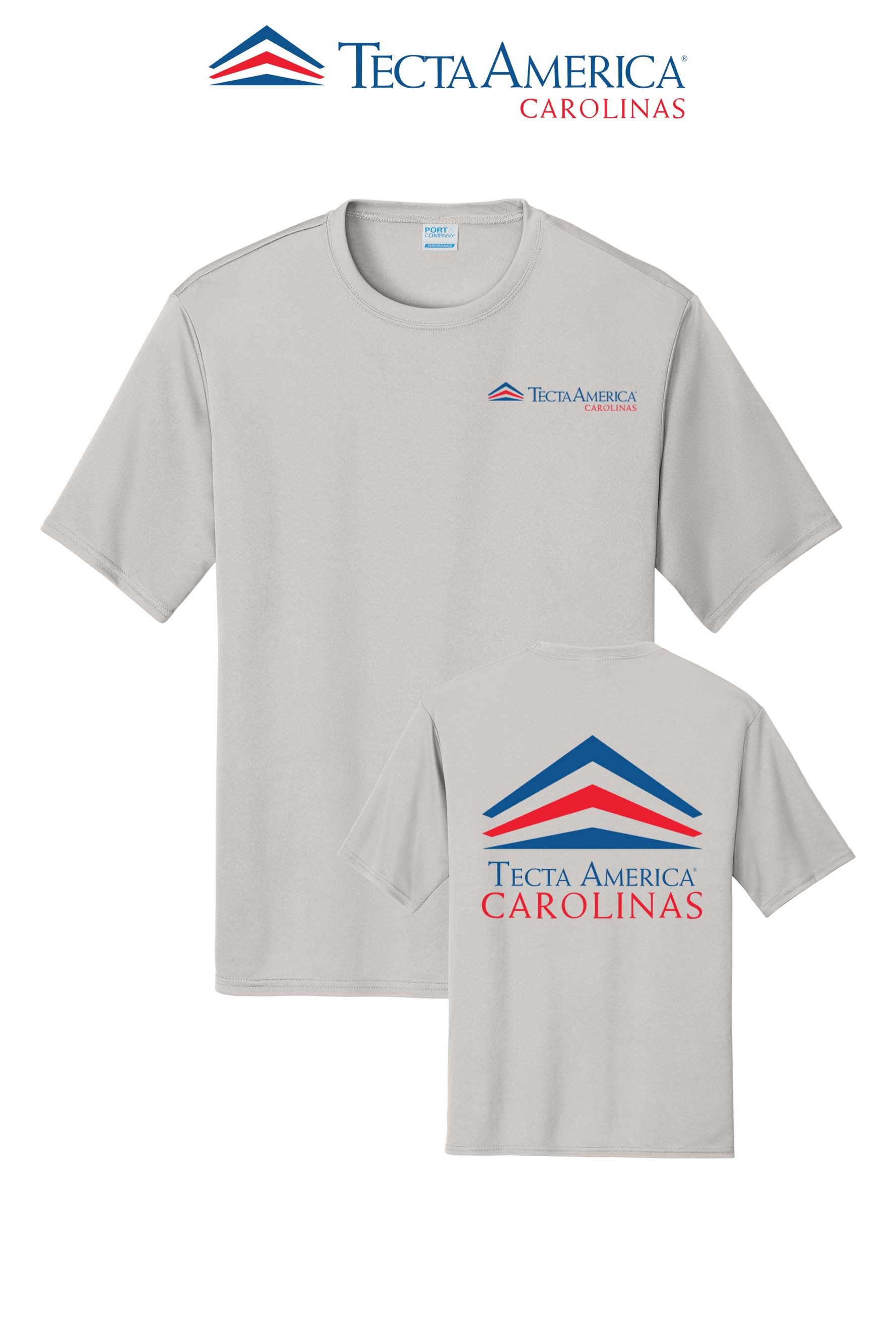 Port & Co™ Performance UPF 50 Tee - Tecta America Carolinas LLC