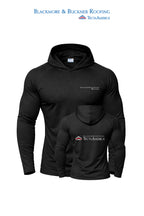 Port & Co™ Performance Pullover Hooded UPF50 Tee - Blackmore & Buckner