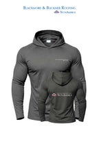 Port & Co™ Performance Pullover Hooded UPF50 Tee - Blackmore & Buckner