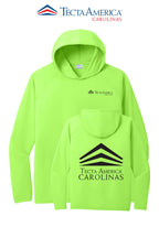 Port & Co™ Performance Pullover Hooded UPF50 Tee - Tecta America Carolinas LLC