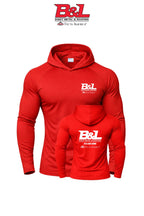 Port & Co™ Performance Pullover Hooded UPF50 Tee - B&L Sheet Metal & Roofing