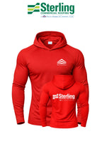 Port & Co™ Performance Pullover Hooded UPF50 Tee - Sterling, A Tecta American Company LLC