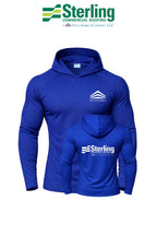 Port & Co™ Performance Pullover Hooded UPF50 Tee - Sterling, A Tecta American Company LLC