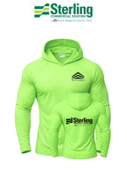 Port & Co™ Performance Pullover Hooded UPF50 Tee - Sterling, A Tecta American Company LLC