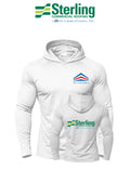 Port & Co™ Performance Pullover Hooded UPF50 Tee - Sterling, A Tecta American Company LLC