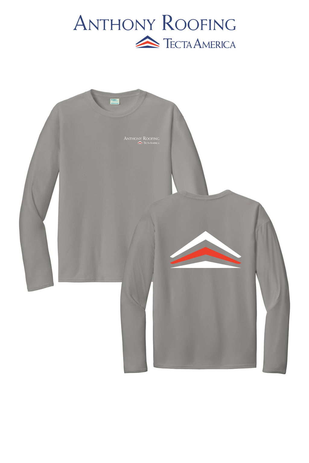 Port & Co™ Performance UPF 50 Long Sleeve - Anthony Roofing