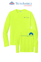 Port & Co™ Performance UPF 50 Long Sleeve - Monument Roofing of Colorado