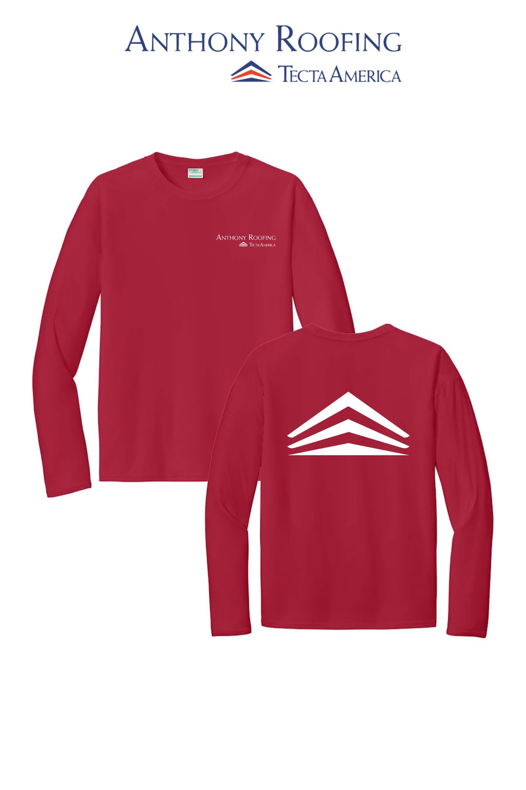Port & Co™ Performance UPF 50 Long Sleeve - Anthony Roofing