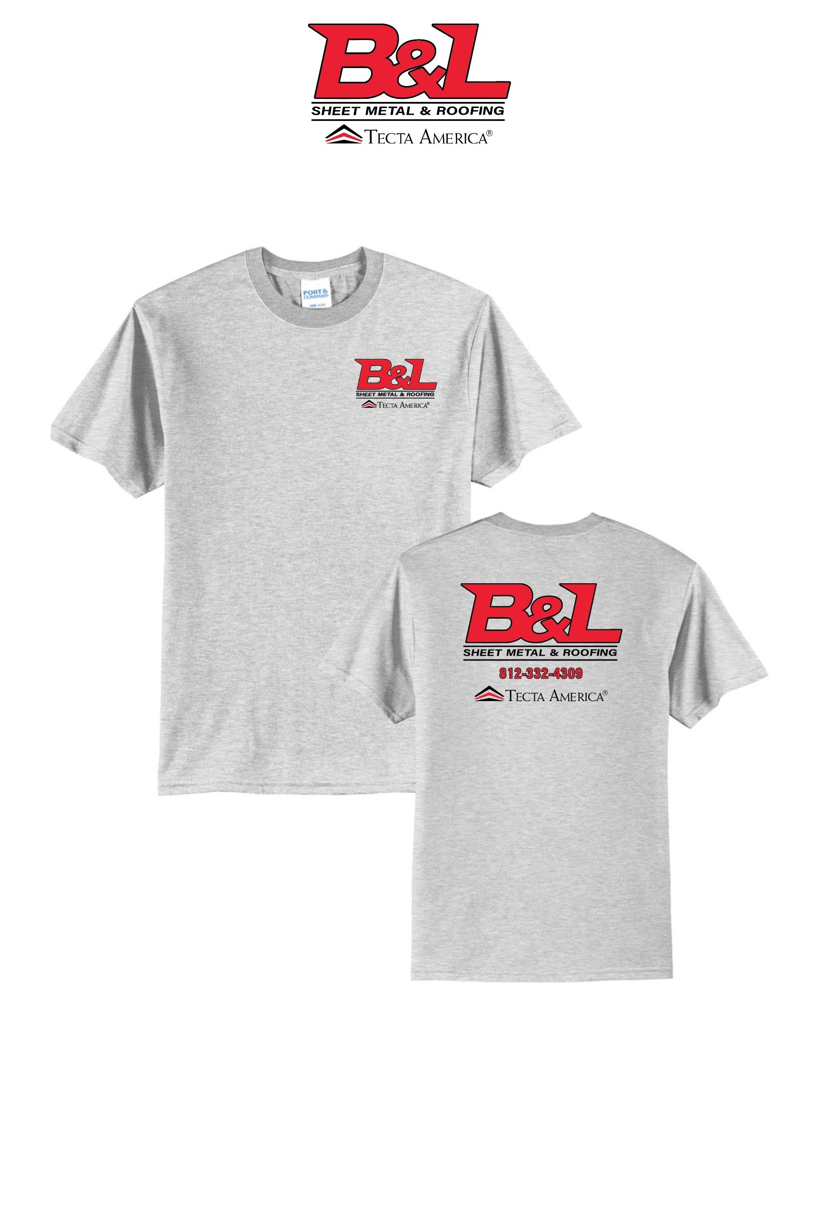 Port & Co™ Core Blend Tee - B&L Sheet Metal & Roofing