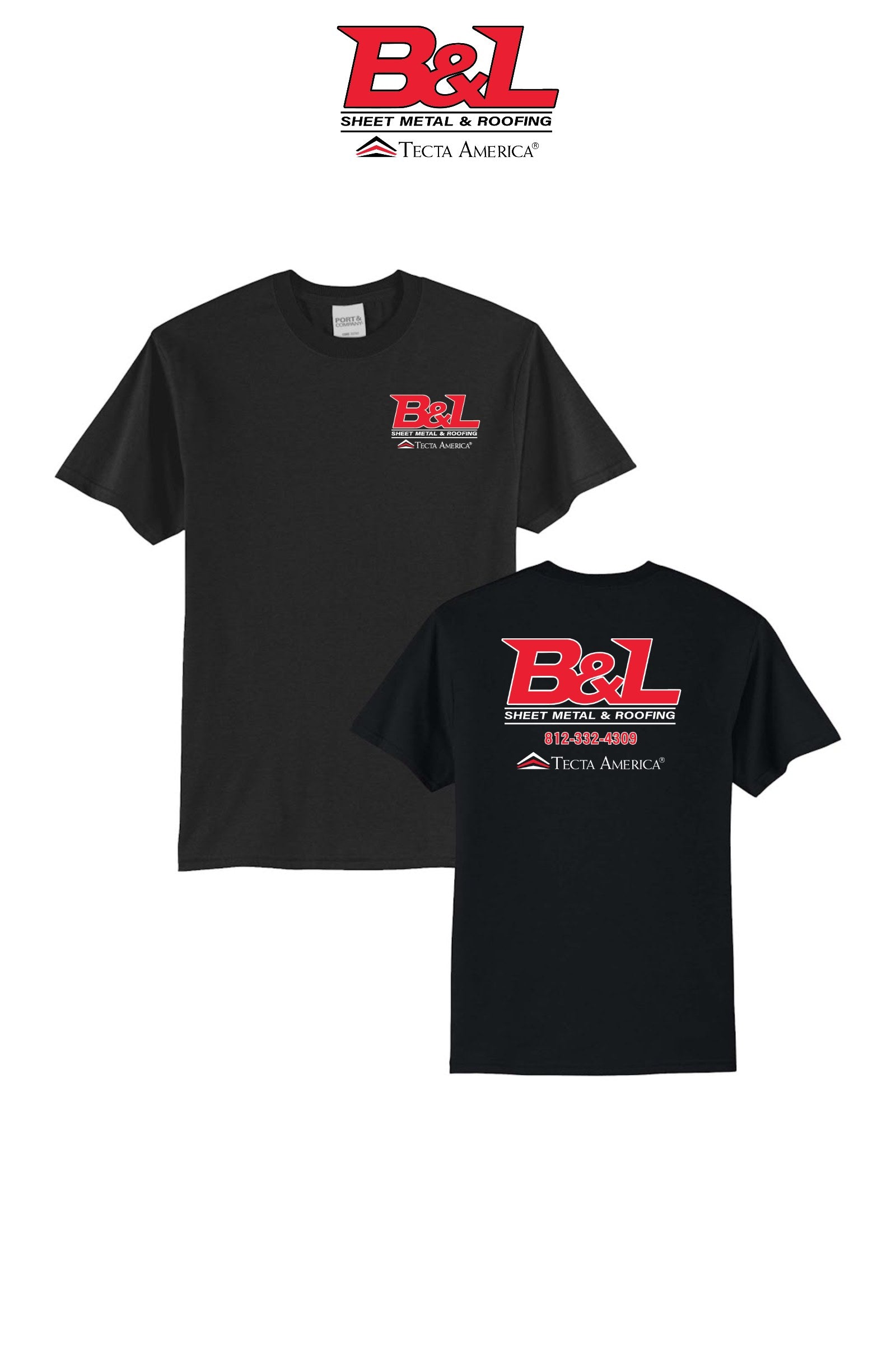 Port & Co™ Core Blend Tee - B&L Sheet Metal & Roofing