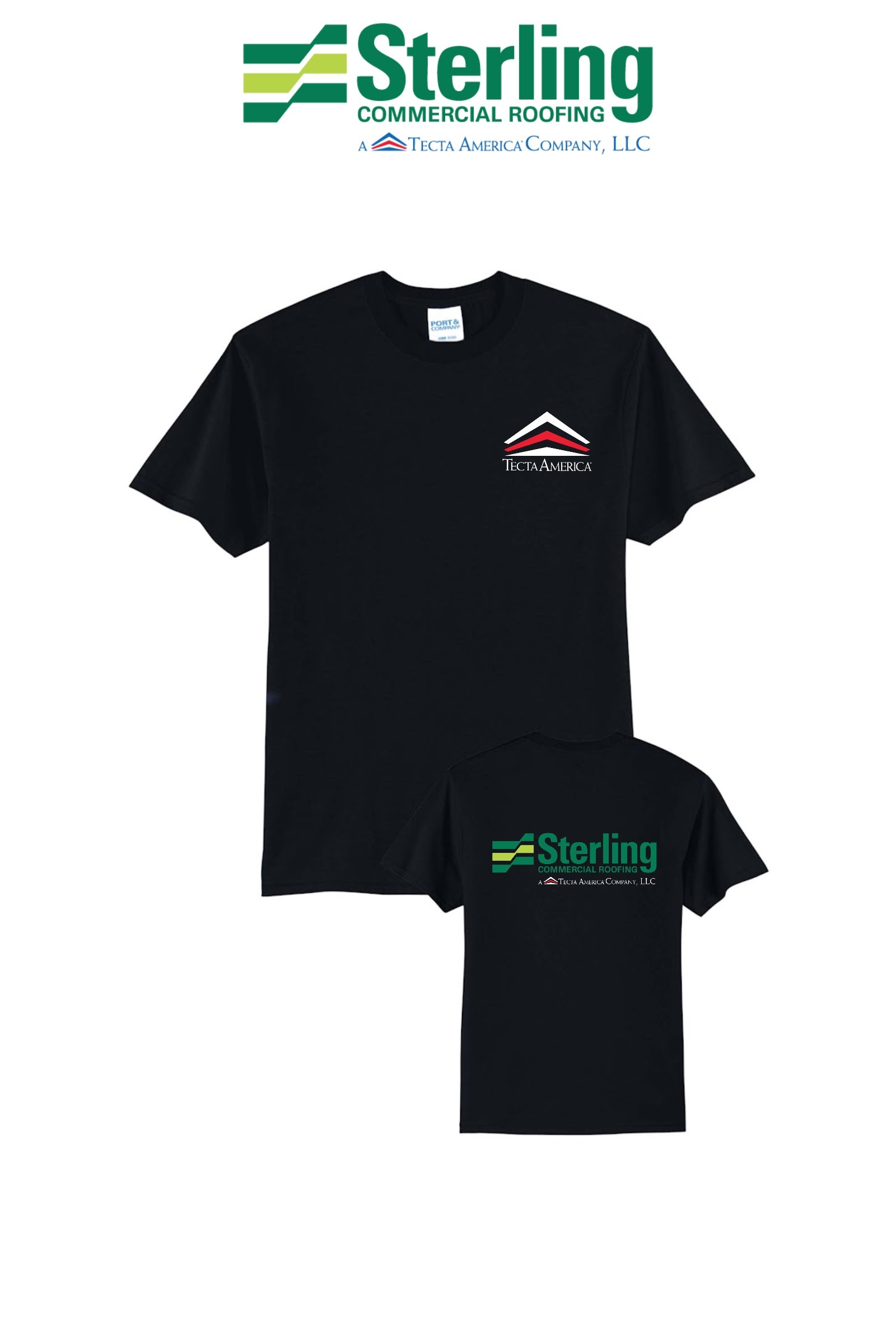 Port & Co™ Core Blend Tee - Sterling, A Tecta American Company LLC