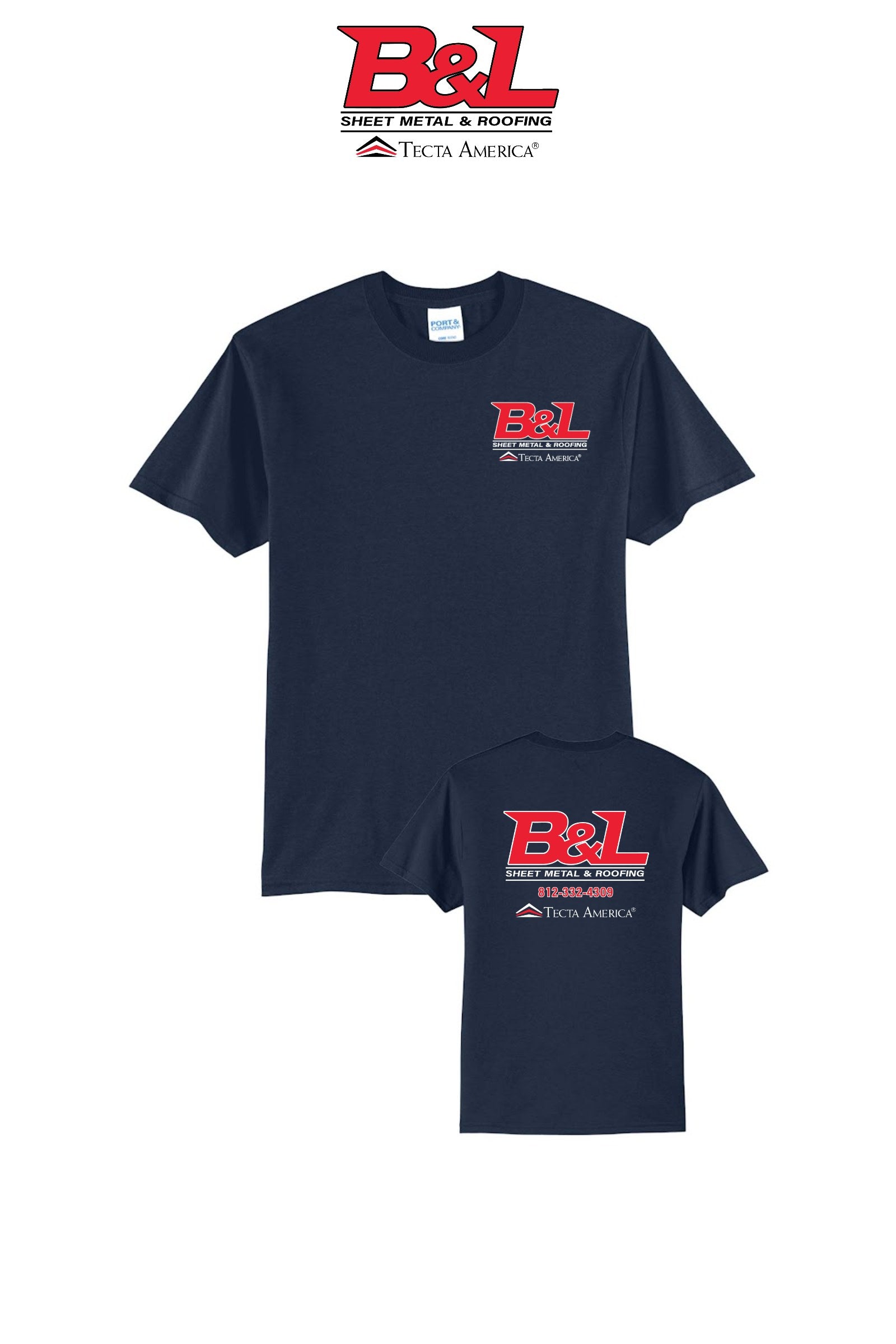 Port & Co™ Core Blend Tee - B&L Sheet Metal & Roofing