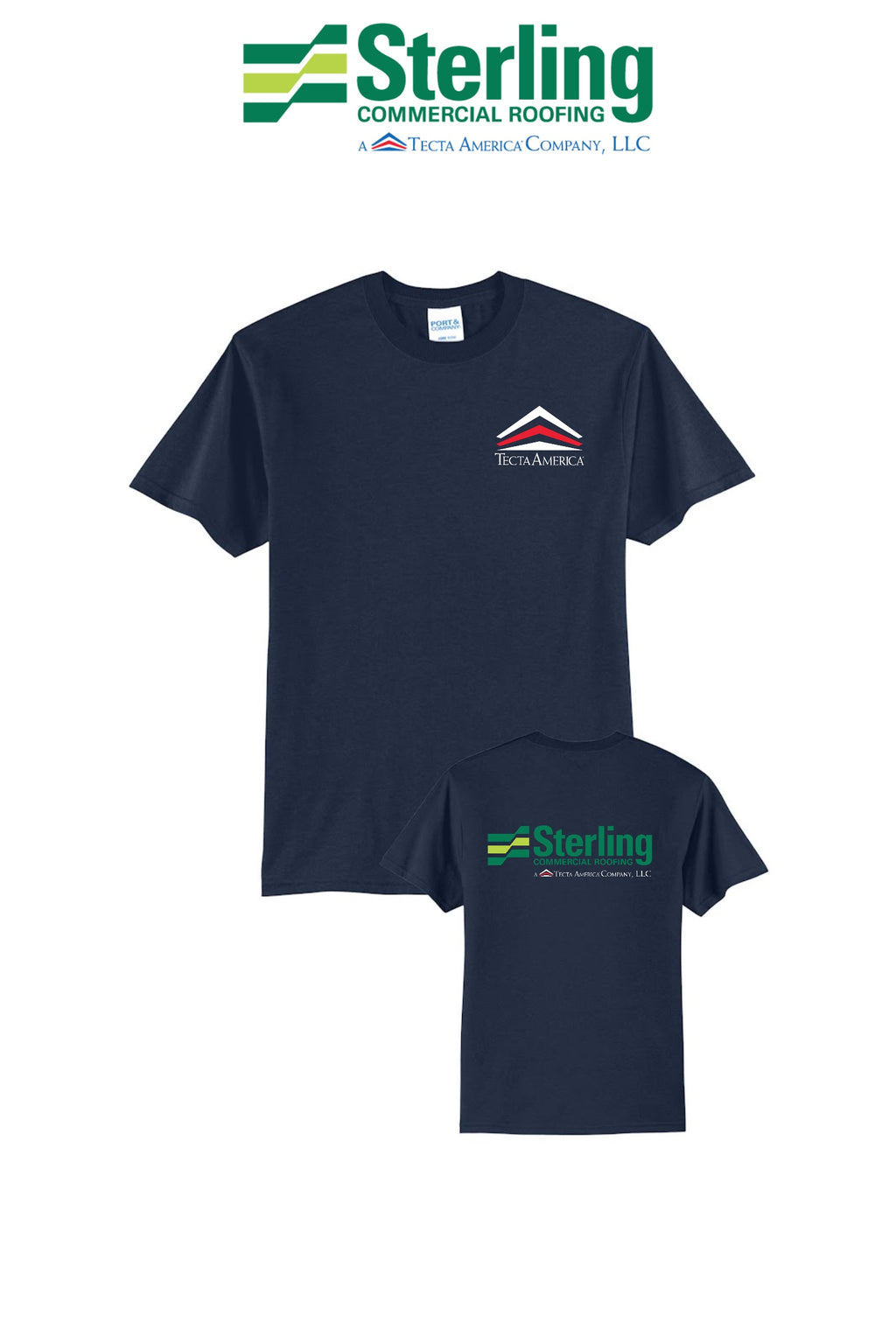 Port & Co™ Core Blend Tee - Sterling, A Tecta American Company LLC