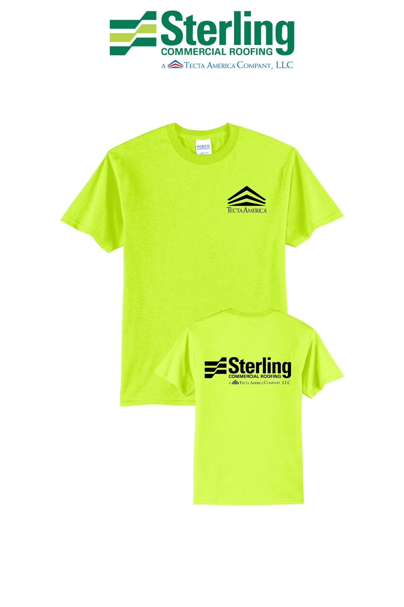 Port & Co™ Core Blend Tee - Sterling, A Tecta American Company LLC