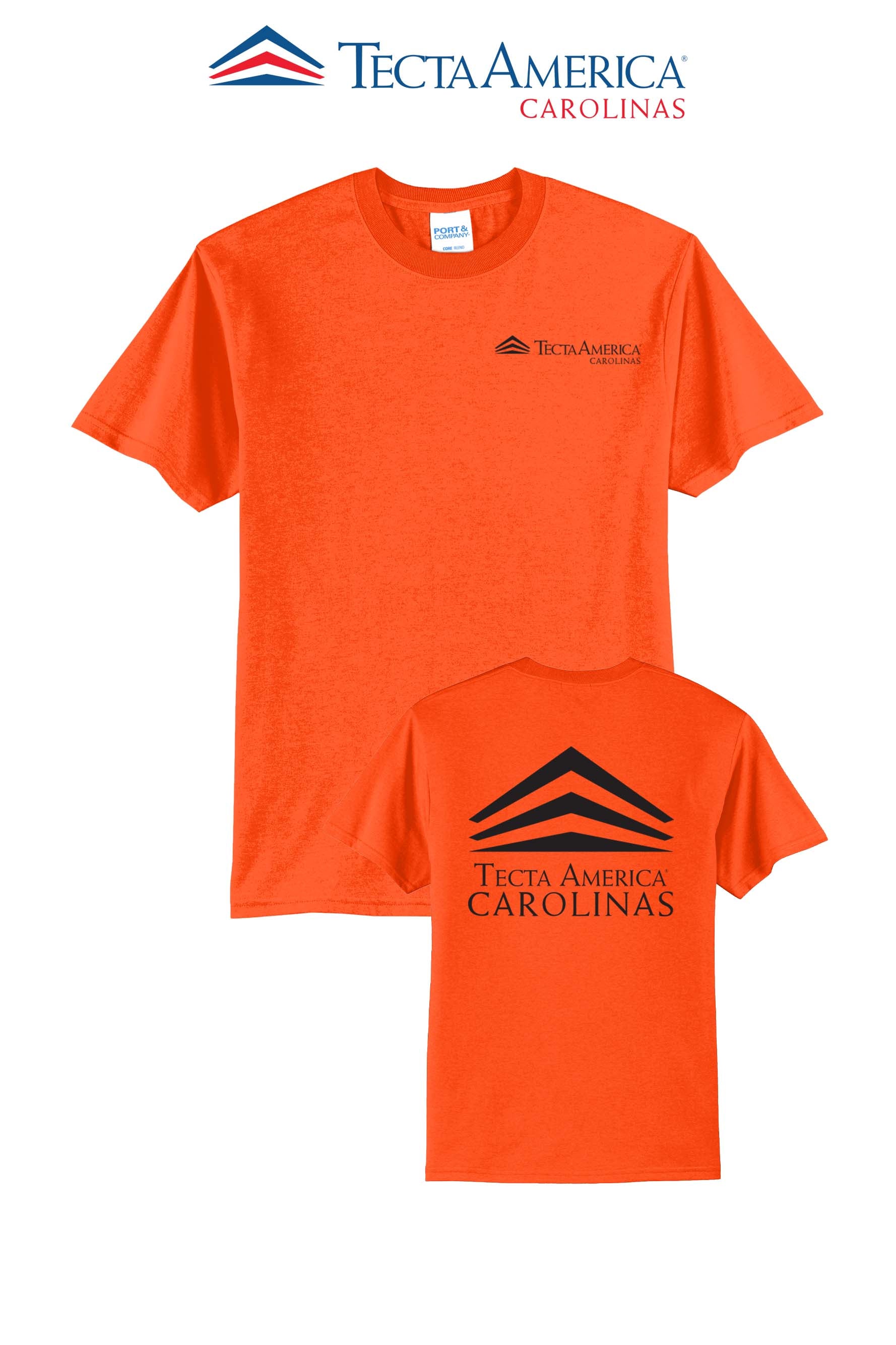 Port & Co™ Core Blend Tee - Tecta America Carolinas LLC