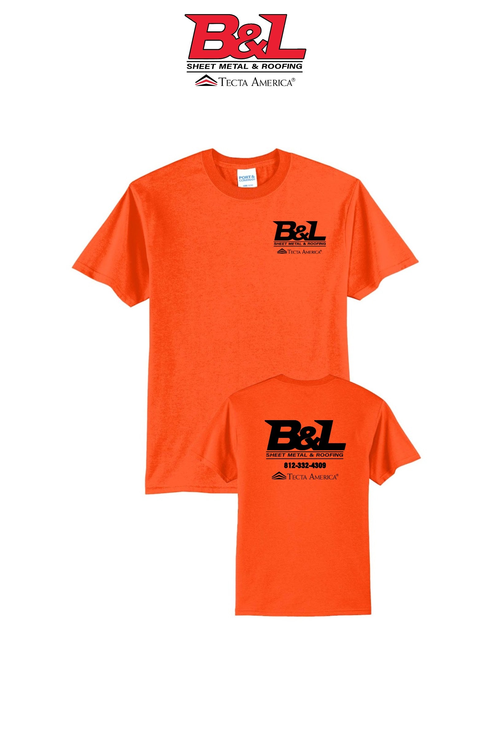 Port & Co™ Core Blend Tee - B&L Sheet Metal & Roofing