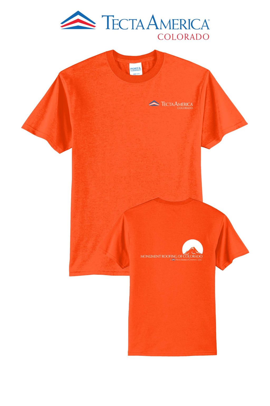 Port & Co™ Core Blend Tee - Monument Roofing of Colorado