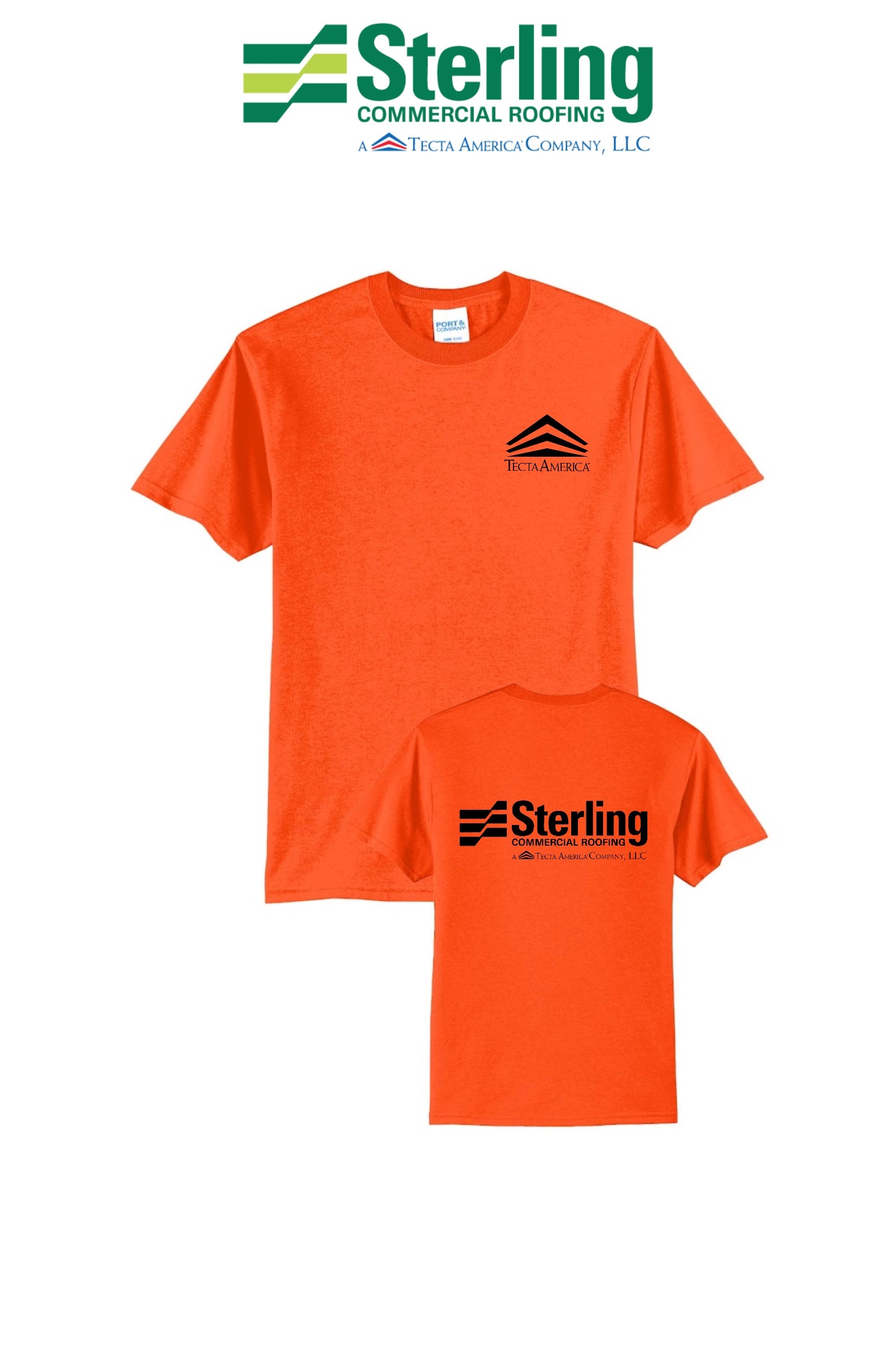 Port & Co™ Core Blend Tee - Sterling, A Tecta American Company LLC