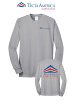 Port & Co™ Long Sleeve Core Blend Tee - Tecta America Carolinas LLC
