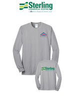 Port & Co™ Long Sleeve Core Blend Tee - Sterling, A Tecta American Company LLC