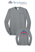 Port & Co™ Long Sleeve Core Blend Tee - Tecta America Carolinas LLC