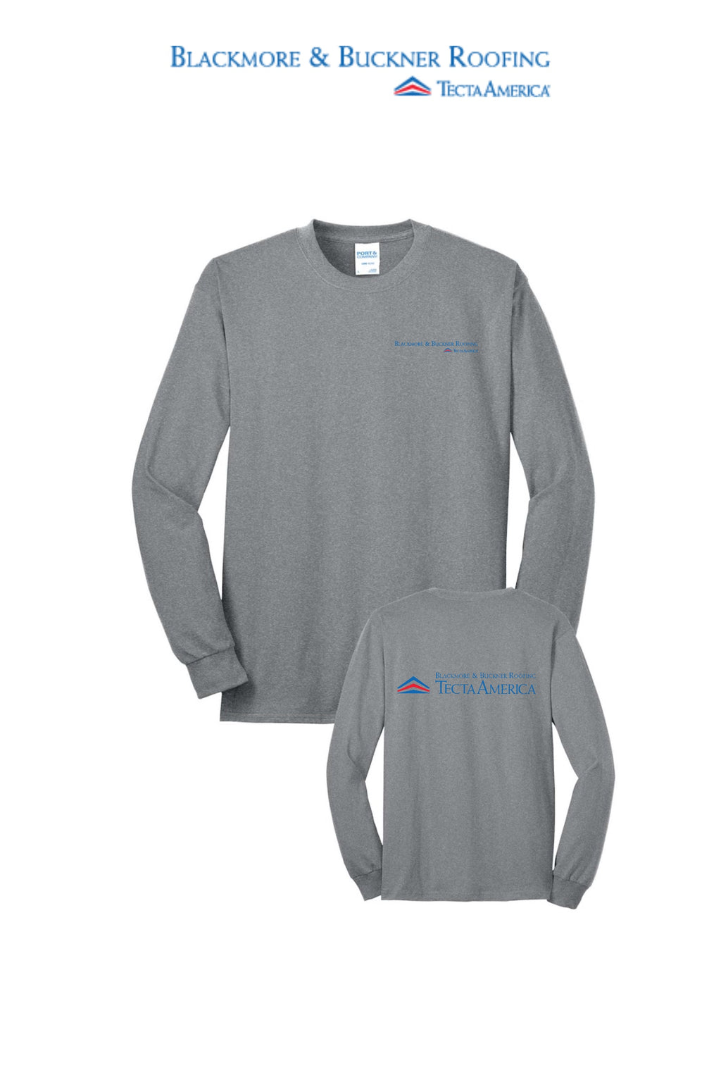 Port & Co™ Long Sleeve Core Blend Tee - Blackmore & Buckner
