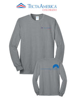 Port & Co™ Long Sleeve Core Blend Tee - Monument Roofing of Colorado