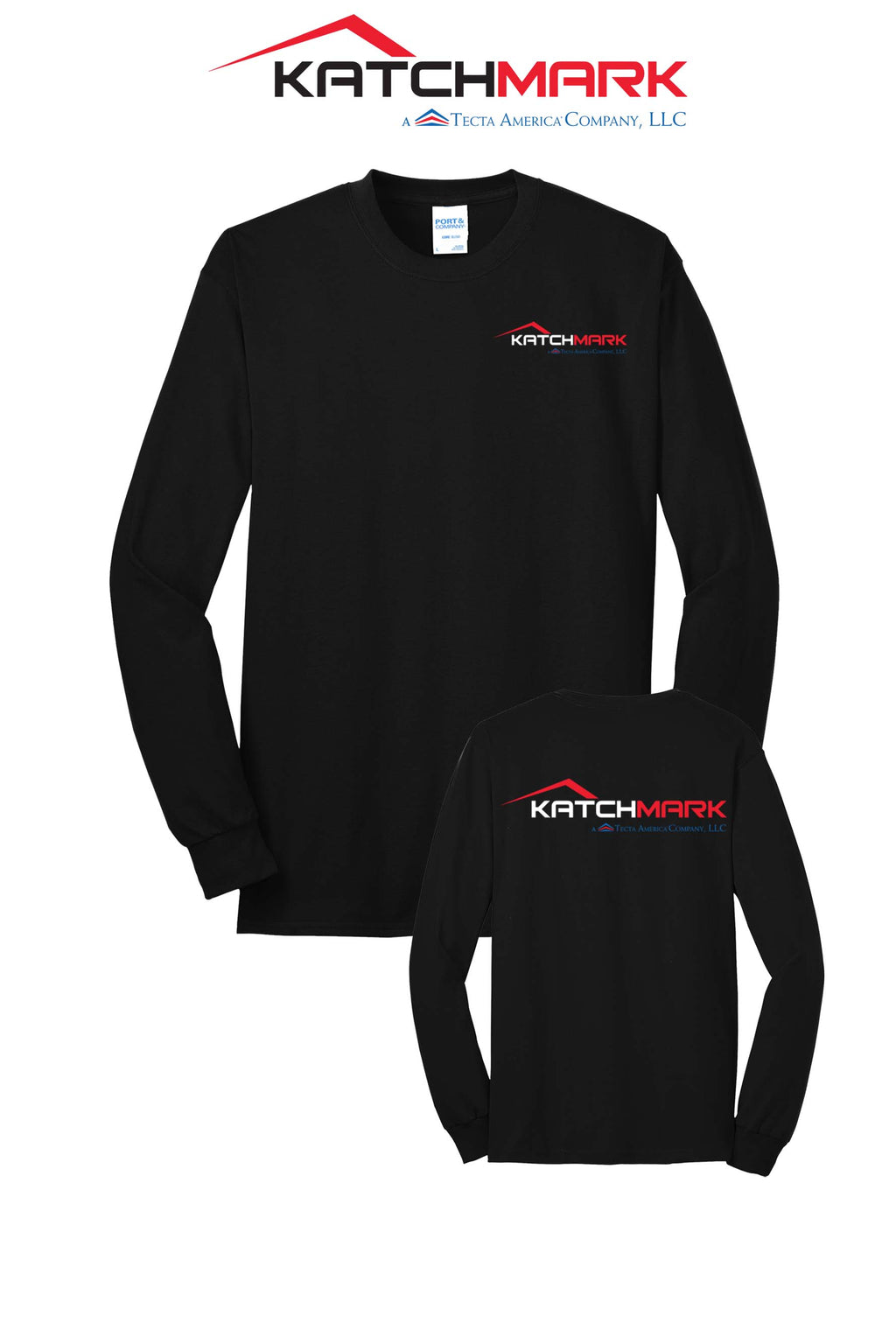 Port & Co™ Long Sleeve Core Blend Tee - Katchmark, A Tecta American Company LLC