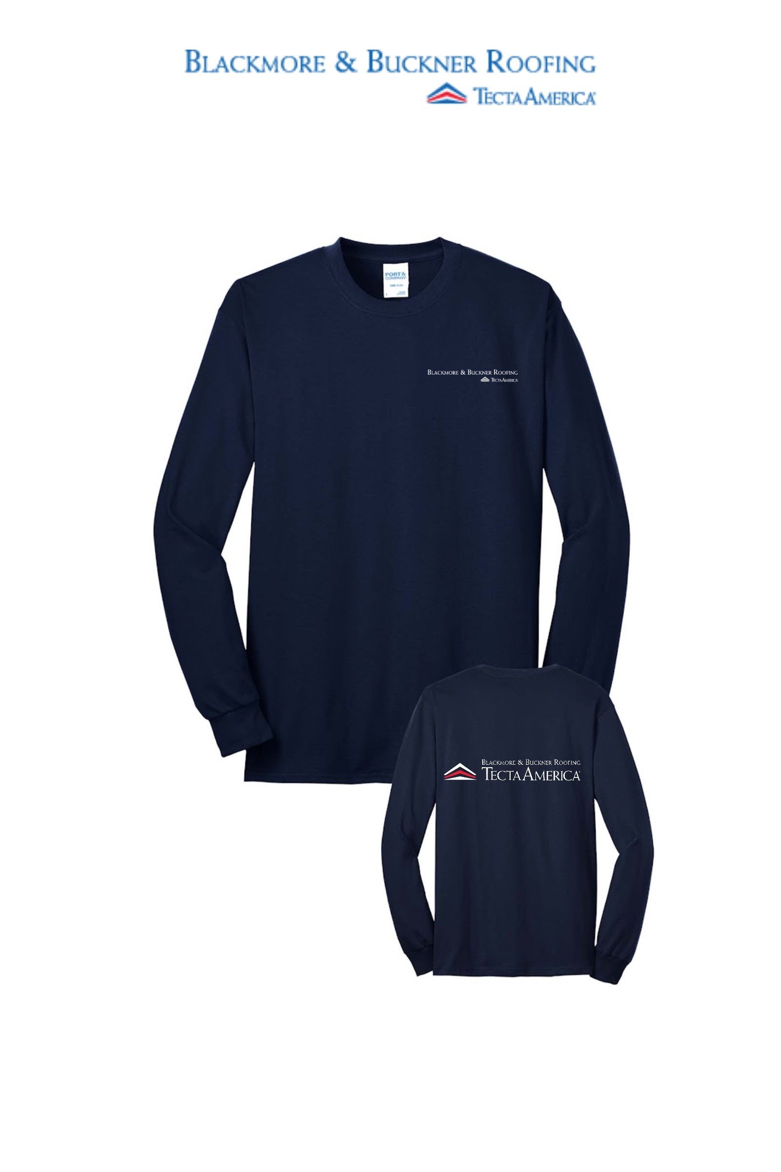 Port & Co™ Long Sleeve Core Blend Tee - Blackmore & Buckner