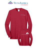 Port & Co™ Long Sleeve Core Blend Tee - Monument Roofing of Colorado