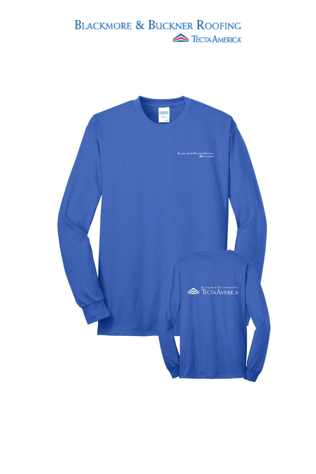 Port & Co™ Long Sleeve Core Blend Tee - Blackmore & Buckner