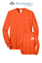 Port & Co™ Long Sleeve Core Blend Tee - Monument Roofing of Colorado