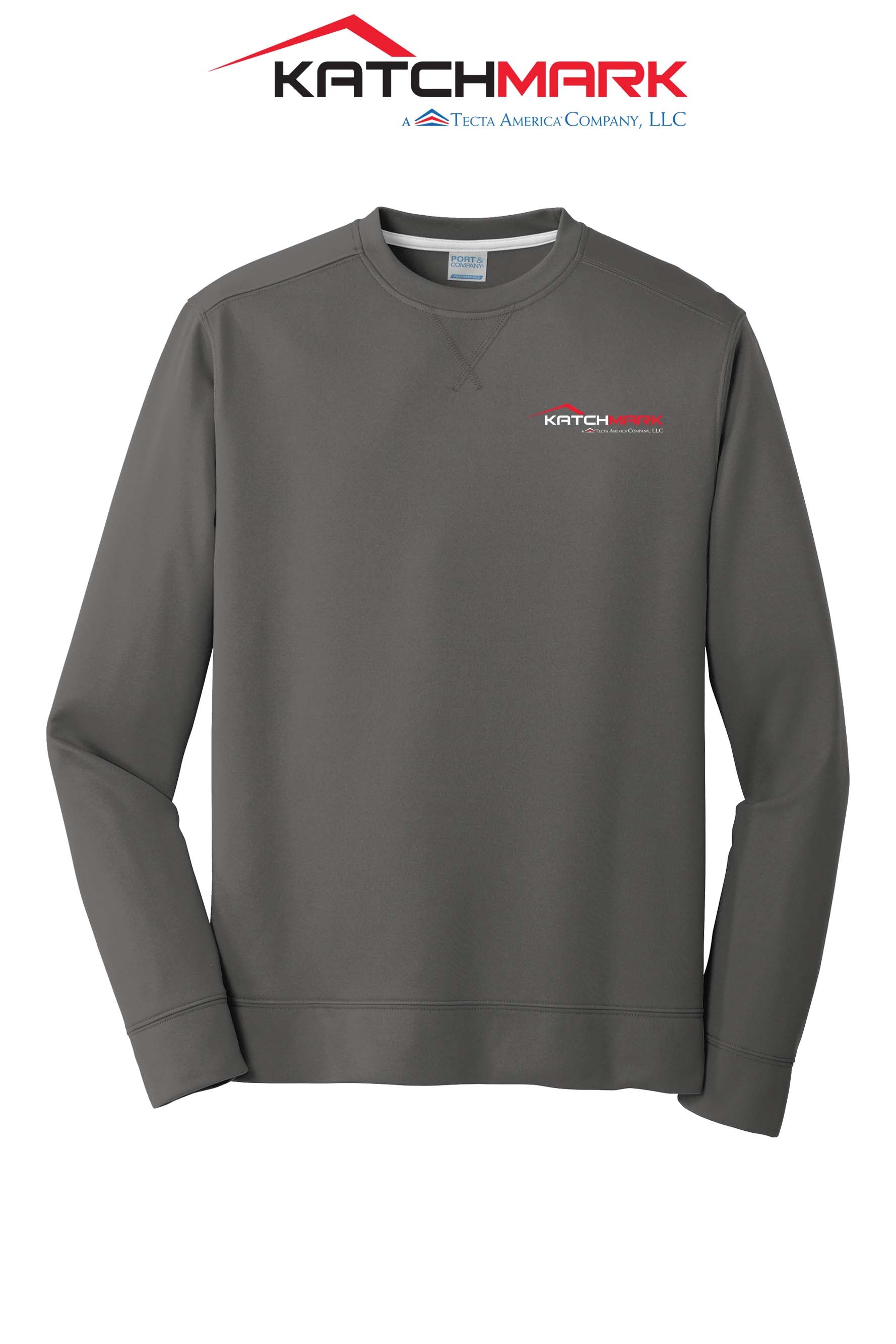 Port & Co™ Performance Fleece Crewneck Sweatshirt - Katchmark, A Tecta American Company LLC
