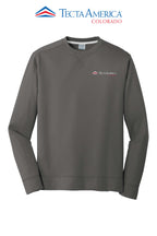 Port & Co™ Performance Fleece Crewneck Sweatshirt - Monument Roofing of Colorado