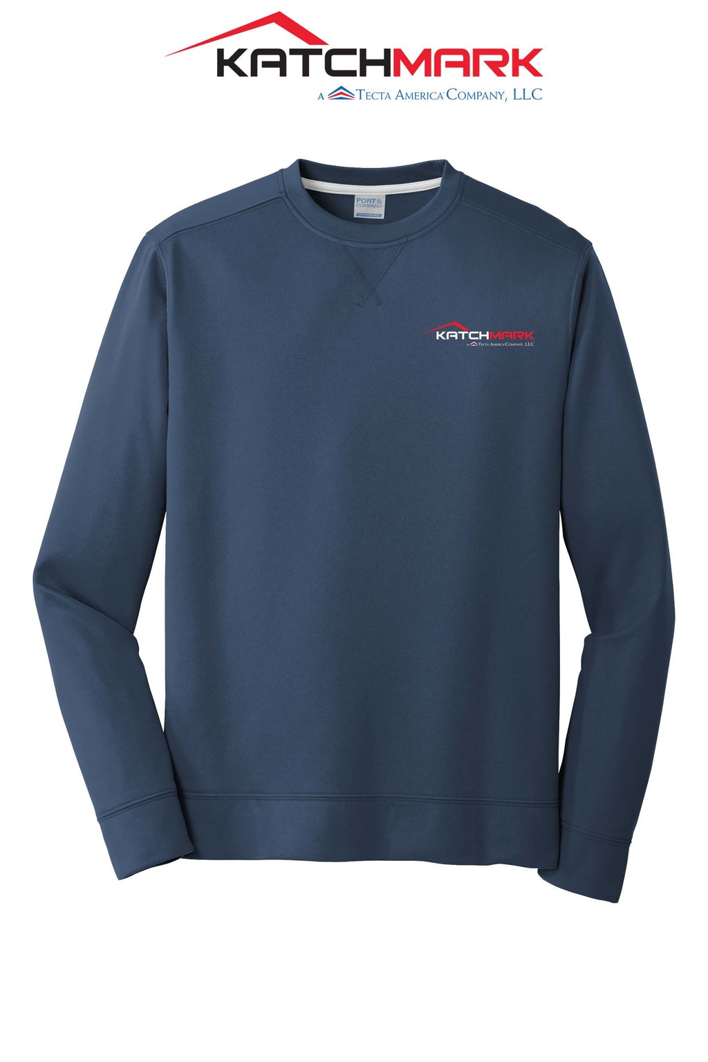 Port & Co™ Performance Fleece Crewneck Sweatshirt - Katchmark, A Tecta American Company LLC
