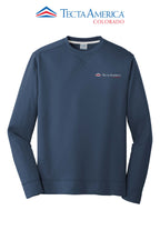 Port & Co™ Performance Fleece Crewneck Sweatshirt - Monument Roofing of Colorado