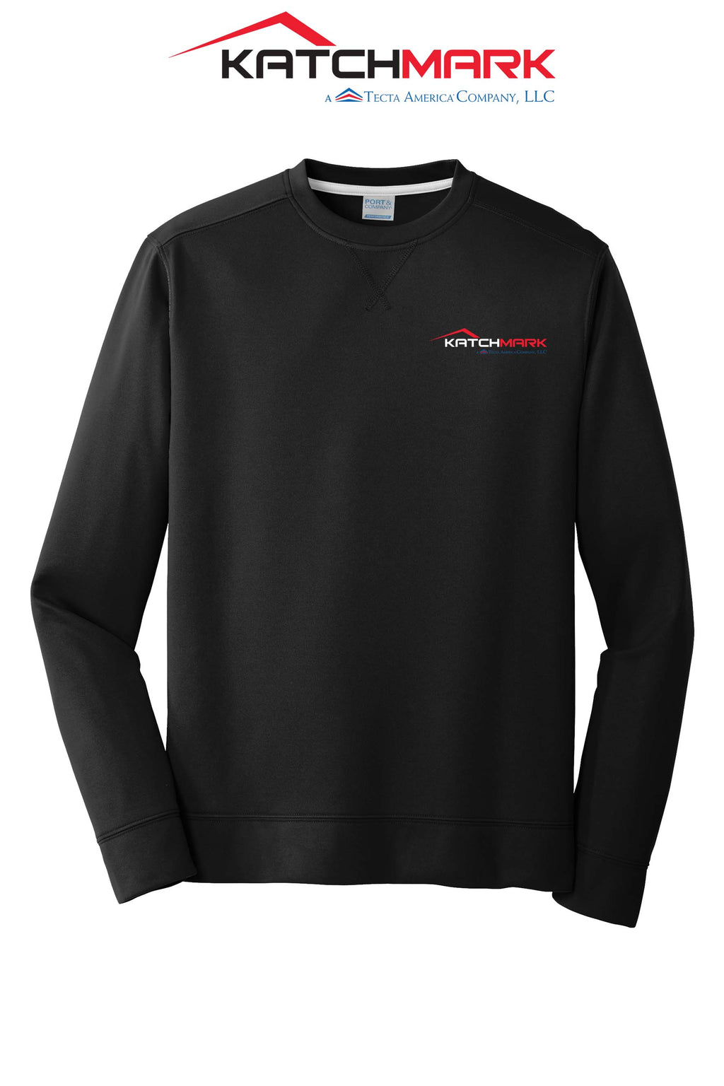 Port & Co™ Performance Fleece Crewneck Sweatshirt - Katchmark, A Tecta American Company LLC