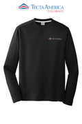 Port & Co™ Performance Fleece Crewneck Sweatshirt - Monument Roofing of Colorado