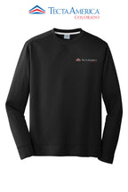 Port & Co™ Performance Fleece Crewneck Sweatshirt - Monument Roofing of Colorado