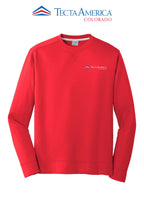 Port & Co™ Performance Fleece Crewneck Sweatshirt - Monument Roofing of Colorado