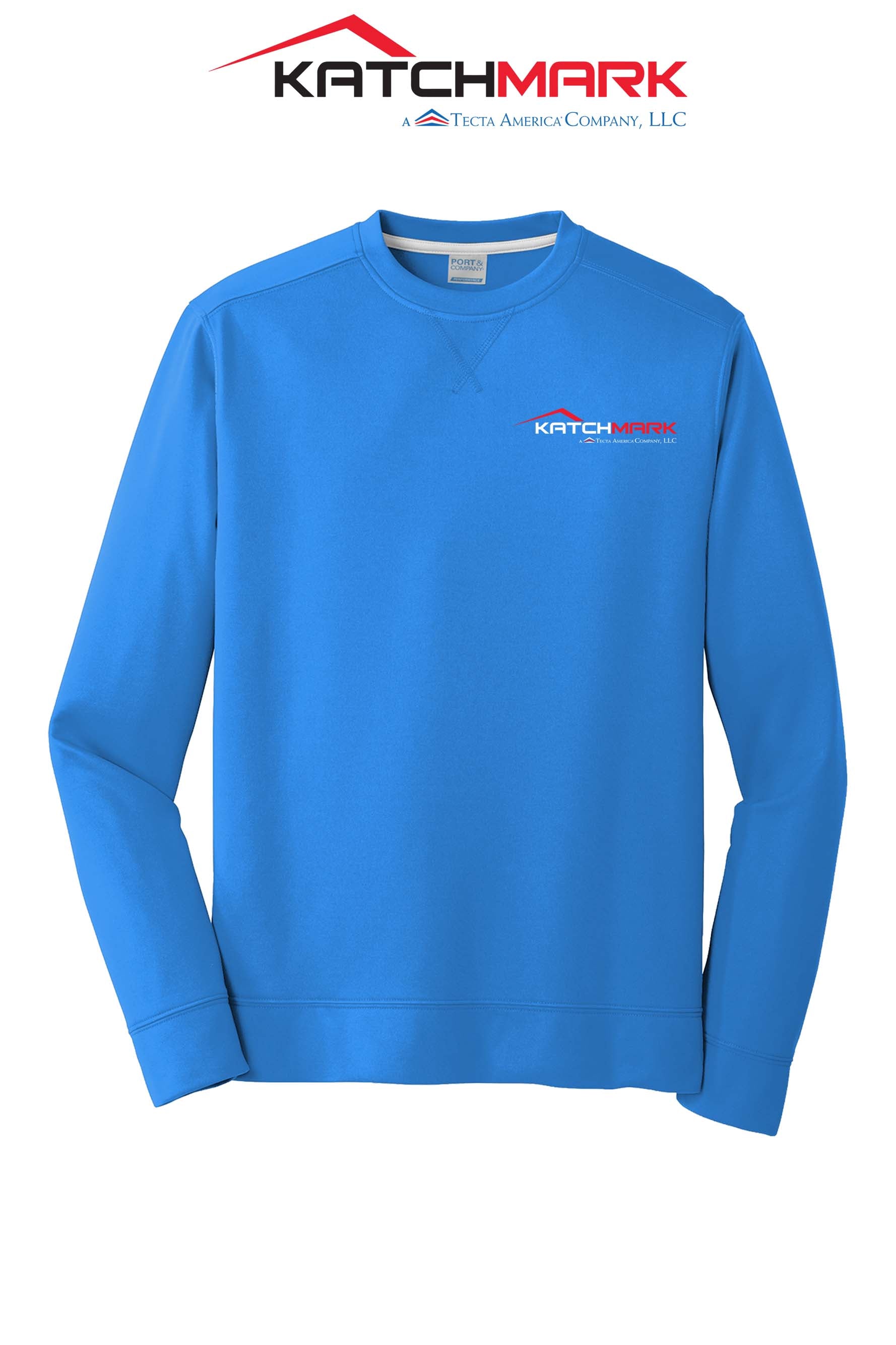 Port & Co™ Performance Fleece Crewneck Sweatshirt - Katchmark, A Tecta American Company LLC